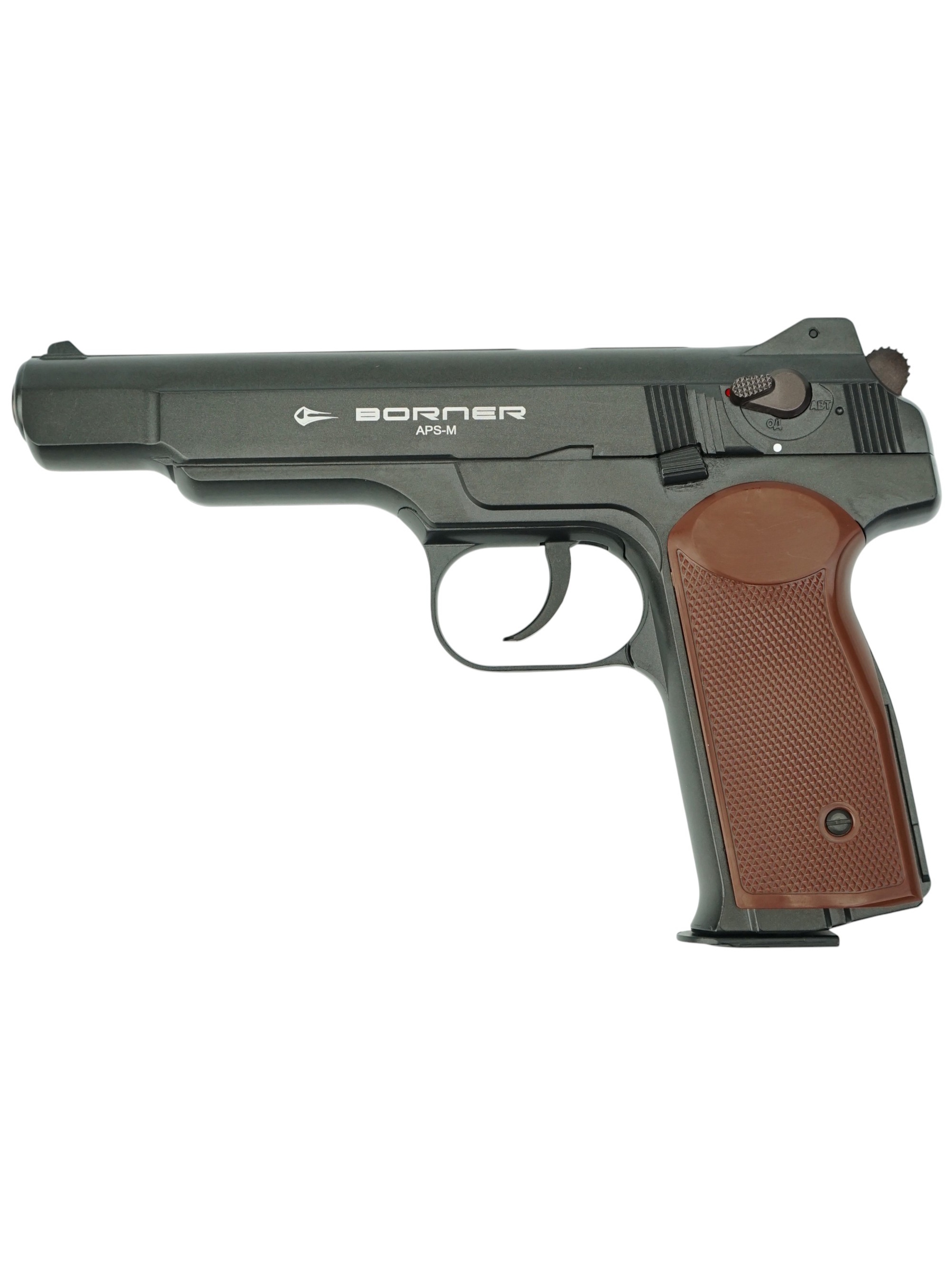 Пистолет пневматический APS-M Black, к.4,5мм