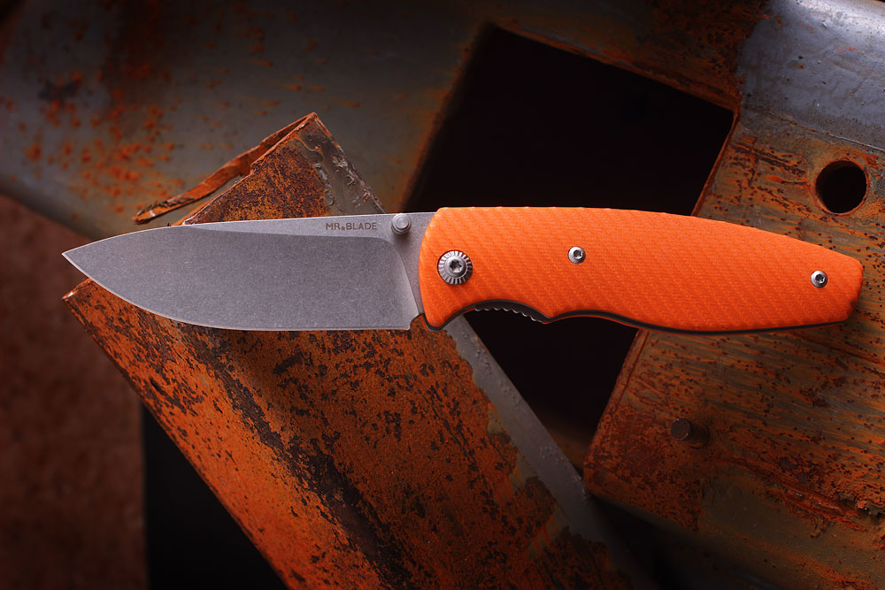 Нож складной "Zipper" orange"