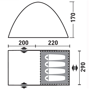 Палатка "Трим 4"